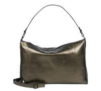 Burkely Creased Crystal Wide Hobo gun metal