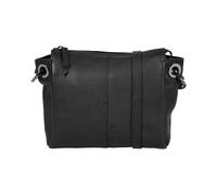 Burkely Radiant Raeven Umhängetasche schwarz, Leder, Damen