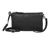 Burkely Umhängetasche Soft Skylar Damen Leder 19 cm Schwarz