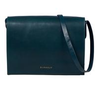 Burkely Fine Florence Umhängetasche petrol, Leder, Damen