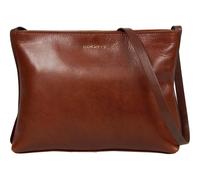 Burkely Fine Florence Umhängetasche braun, fein genarbtes Leder, Damen