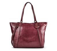 Burkely Fine Florence Shopper - 15.6" Laptopfach - abnehmbarer Schulterriemen - burgundy