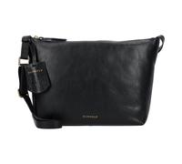 Burkely Fine Florence Umhängetasche Leder 27 cm schwarz
