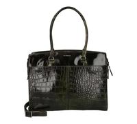 Burkely Leder Businesstasche Laptoptasche mit Laptopfach Cool Colbie Workbag 15,6" Olive olivgrün