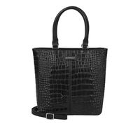 Burkely Leder Handtasche Schultertasche Cool Colbie Shopper Black schwarz