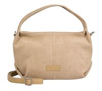 Burkely Vienna Schultertasche Leder 24.5 cm beige
