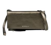 Burkely Leder Handytasche Creased Crystal Phone Bag Gun Metal taupe