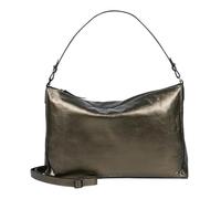 Burkely Creased Crystal Wide Hobo gun metal