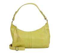 Burkely Leder Schultertasche Umhängetasche Nalan Shoulderbag Lime hellgelb