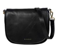 Burkely Leder Umhängetasche Schultertasche Vintage Veda Satchel Bag Black schwarz