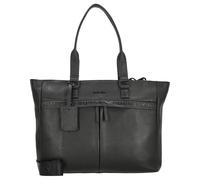 Burkely Minimal Mason Shopper schwarz, Leder, Damen