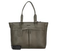 Burkely Minimal Mason Shopper dunkelgrün, Leder, Damen