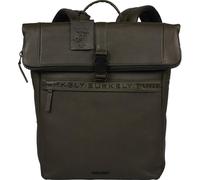 Burkely - MINIMAL MASON Freizeitrucksack Rolltop Backpack 14 Great Green Grün
