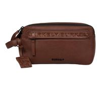 BURKELY Minimal Mason Toiletry Bag Custom Cognac