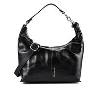 Burkely Myra Schultertasche Leder 23 cm schwarz