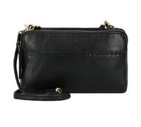 Burkely Natural Norah Clutch Geldbörse Leder 21 cm bean black (TAS015883) schwarz