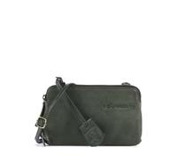 Burkely Natural Norah Geldbörse dunkelgrün, genarbtes Rindsleder, Damen