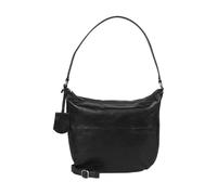 Burkely Natural Norah Hobo Runde Handtasche, für Damen, Schwarz, Einheitsgröße, schwarz, Einheitsgröße
