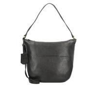 Burkely Natural Norah Schultertasche Leder 32 cm schwarz