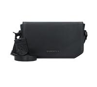 BURKELY Umhängetasche aus Leder Damen schwarz, ONE SIZE