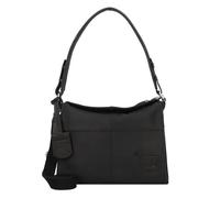 Burkely Rogue Robyn Schultertasche Leder 24 cm schwarz