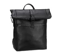 BURKELY Minimal Mason Rolltop Backpack 14" Busy Black