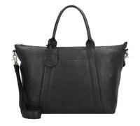 Burkely Soft Skylar Handtasche Leder 41 cm Laptopfach schwarz