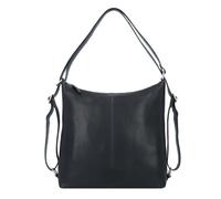 Burkely Soft Skylar Schultertasche Leder 31 cm schwarz