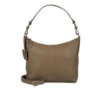 Henkeltasche BURKELY "BURKELY Taschen Glattleder", Damen, Gr. onesize, beige (taupe), Glattleder, Taschen (74576748-0) taupe
