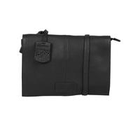 Burkely - SOFT SKYLAR Tasche Double Pocket Flap Black 10 beach black - Gr. - S