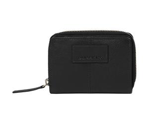 Burkely - SOUL SKY Damenbörsen Double Flap Wallet Black 10 beach black - Gr. - M