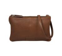 Burkely - SOUL SKY Handtasche Mit Reißversc Double Pocket Zip Chestnut Rehbraun