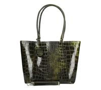 Burkely Cool Colbie Shopper Tasche Leder 37 cm grün