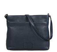 Burkely Soft Skylar Umhängetasche Leder 32 cm blau