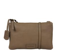 Burkely Umhängetasche Soft Skylar Double Pocket Zip taupe