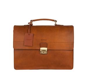 Burkely Vintage Dean Briefcase cognac