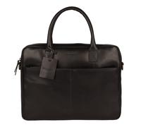 Burkely Vintage Jack Worker 13,3" Laptoptasche-Schwarz Schwarz M