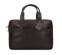 Burkely Vintage Jesse Aktentasche dunkelbraun, Leder, Herren
