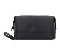 Burkely Vintage Kulturbeutel Leder 23 cm schwarz