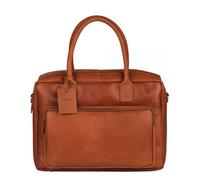 Burkely Vintage Mitch Aktentasche Leder 39 cm Laptopfach braun