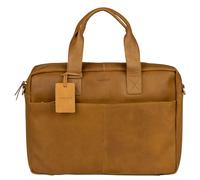 Burkely Vintage River Aktentasche Leder 41 cm Laptopfach braun