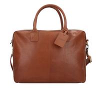 Burkely Vintage Taylor Aktentasche Leder 40 cm Laptopfach braun