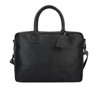 Burkely Vintage Leder Schwarz Schultertasche