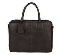 Burkely Vintage Leder Schwarz Schultertasche