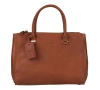 BURKELY Vintage Wieske 2-Zipper Handbag Cognac