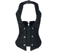 Burleska Melissa Waist Coat Unterbrustkorsage schwarz in M