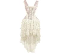 Burleska Ophelie Dress Langes Kleid rosa in L