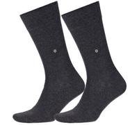 Burlington 2P Everyday Cotton Sock Grau Gr 40/46 Herren