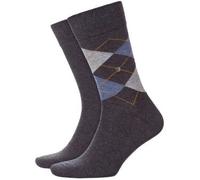 Burlington 2P Everyday Mix Cotton Sock Grau Gr 40/46 Herren