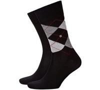 Burlington 2P Everyday Mix Cotton Sock Schwarz Gr 40/46 Herren